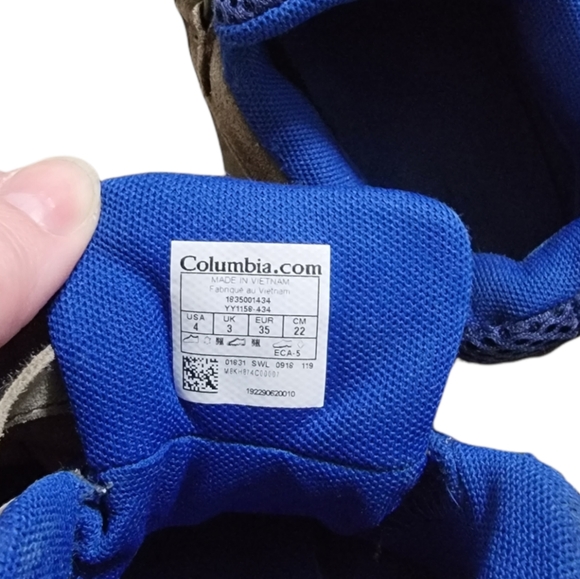 Boys Columbia Waterproof Shoes size 4 - Picture 5 of 5
